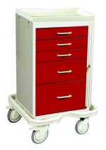 Mini Medical Tower (5 Drawer Tower w/Breakaway Lock)