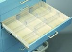 Medical Cart Accessories - Drawer Dividers - Mini 3” Set (TDV-3M)