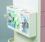 Medical Cart Accessories - Triple Glove Box Holders